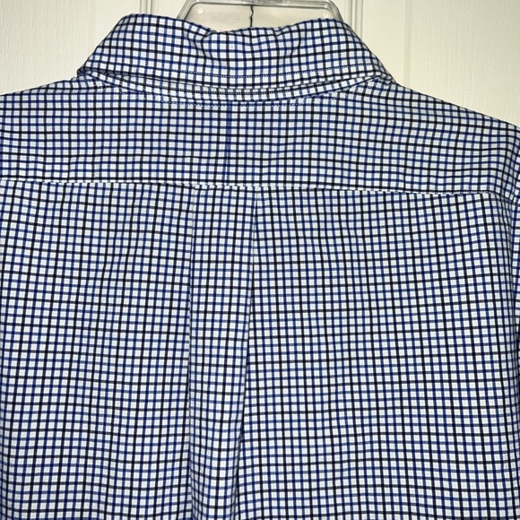 Ralph Lauren Classic Fit Men's Button Down Shirt Size XXL Blue Gingham Logo E11 - Picture 9 of 16